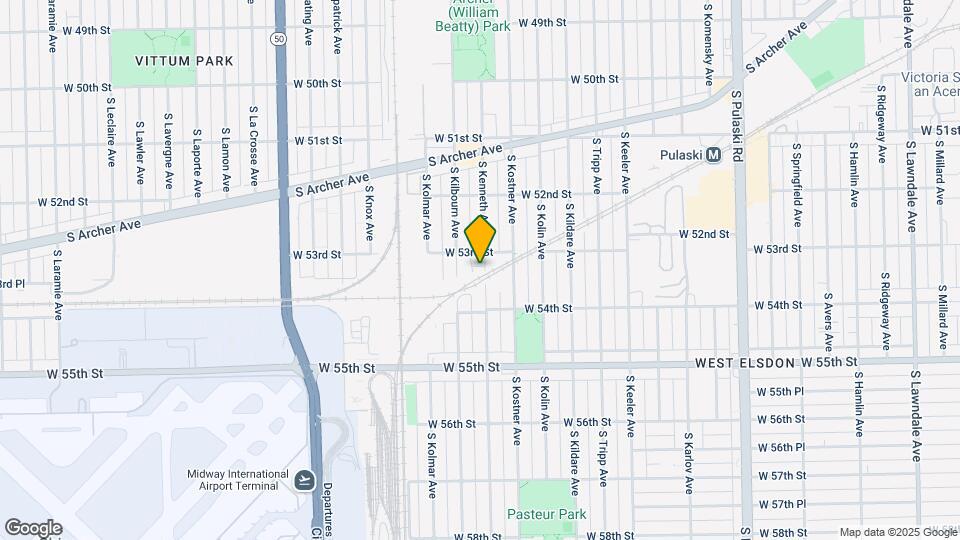 5312-5318 S Kenneth Ave Mapa y Detalles de la Ubicación