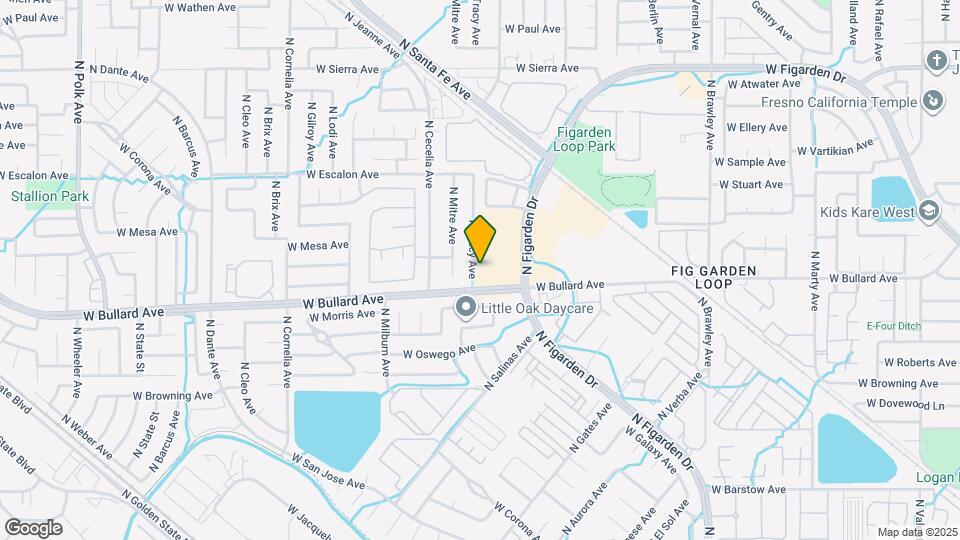 6038 N Tracy Ave Map and Location Details