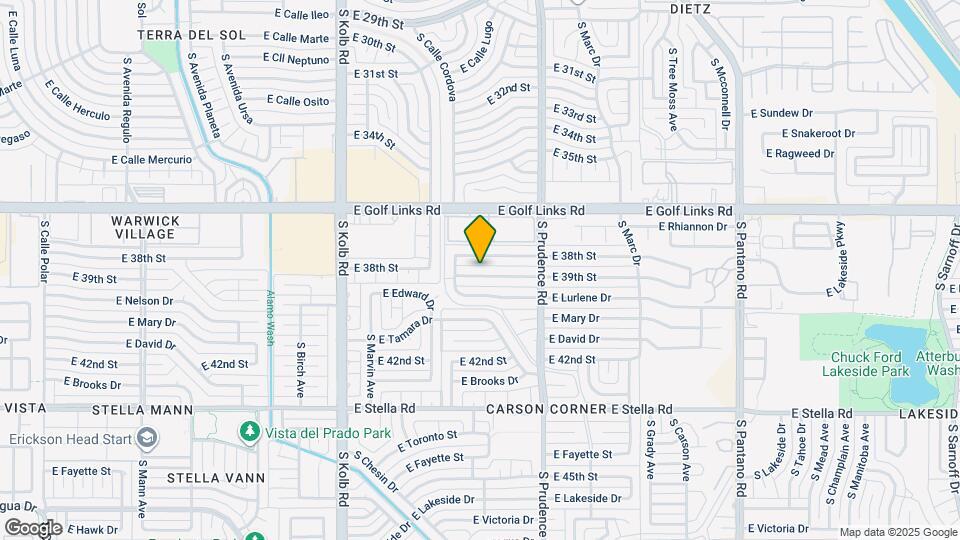 7341 E 39th St Map and Location Details