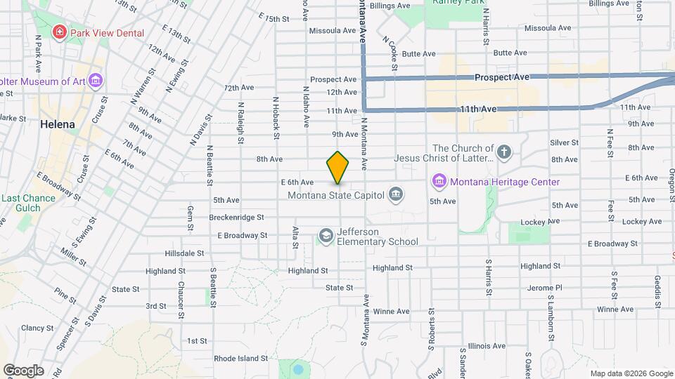 217 N Dakota St Map and Location Details