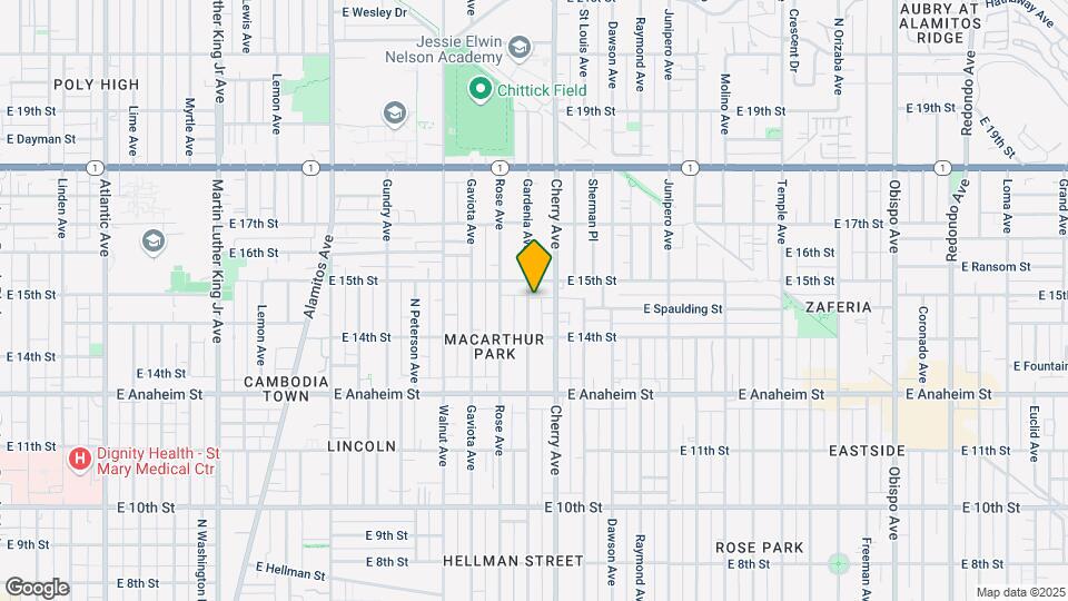 1464 Gardenia Ave Mapa y Detalles de la Ubicación