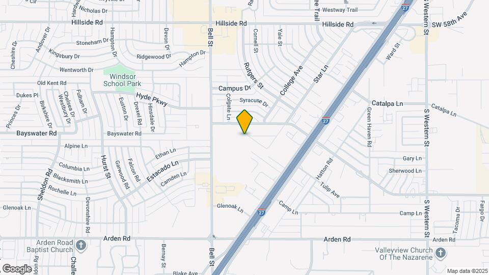 6652 Pepperdine Dr Map and Location Details