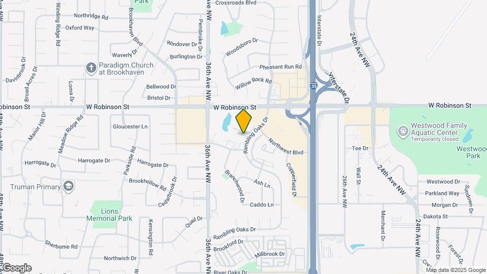 1020 Rambling Oaks Dr Map and Location Details