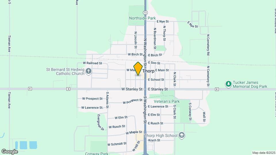 200 N Lincoln St Map and Location Details