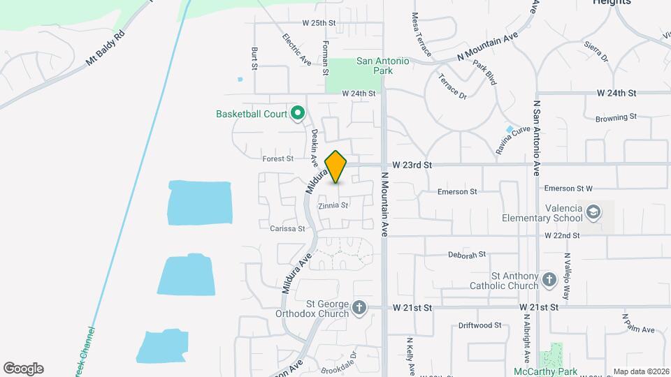2265 Jasmine Ave Mapa y Detalles de la Ubicación