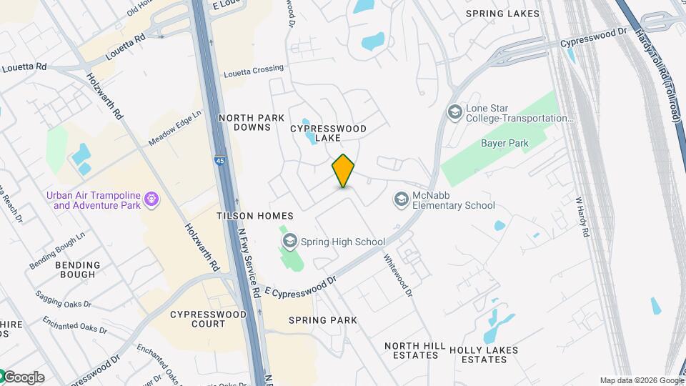 614 Cypresswood Trce Map and Location Details