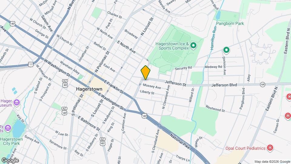 311 Jefferson St Map and Location Details