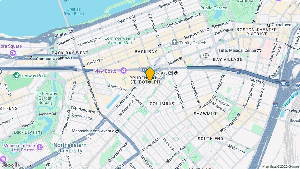40 Saint Botolph St, Unit 27 Map and Location Details