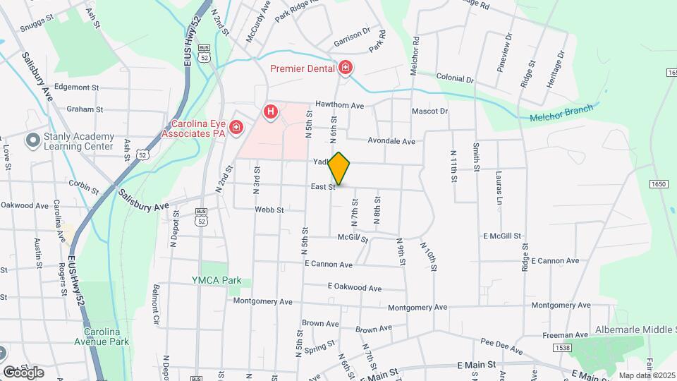 668 N 6th St Map and Location Details