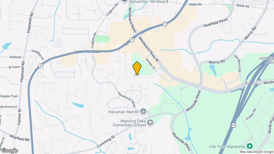 2815 Ashleigh Ln Map and Location Details