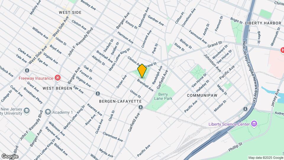 466 Bramhall Ave Map and Location Details