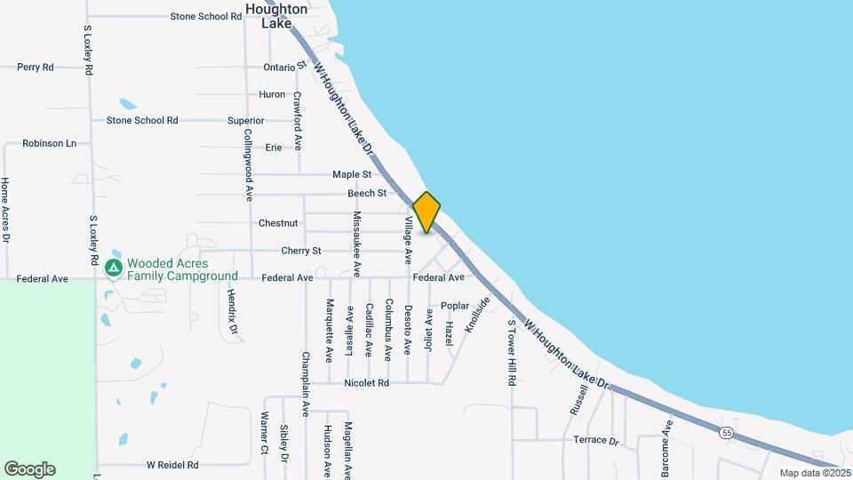 6033-6055 W Houghton Lake Dr Map and Location Details