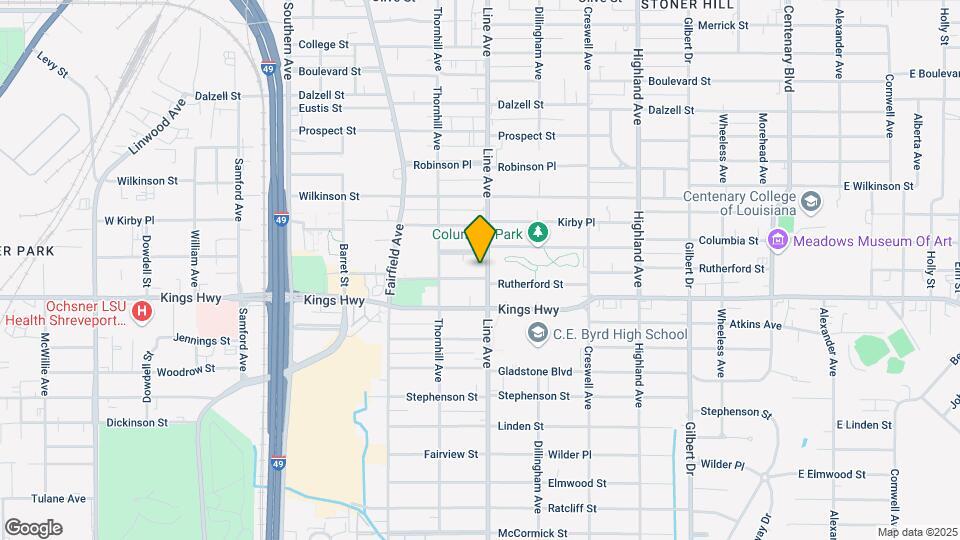 810 Rutherford St Map and Location Details