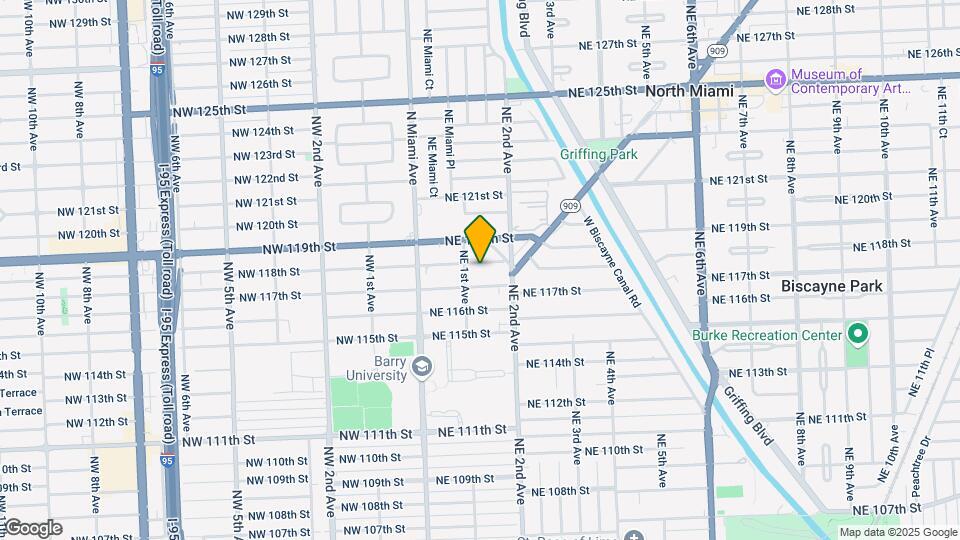 124 NE 118th St Map and Location Details