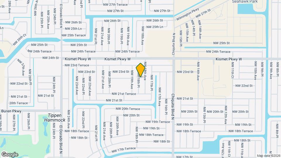 2153 NW 18th Pl Mapa y Detalles de la Ubicación
