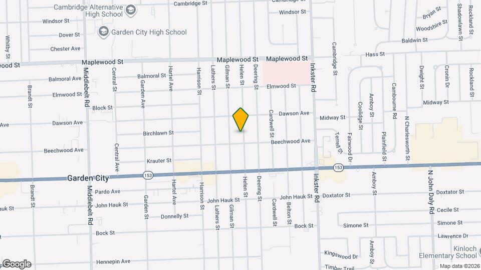 5839 Helen St Map and Location Details