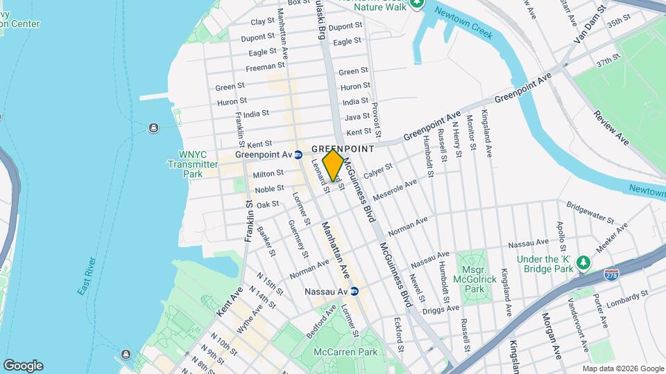 209 Calyer St Map and Location Details