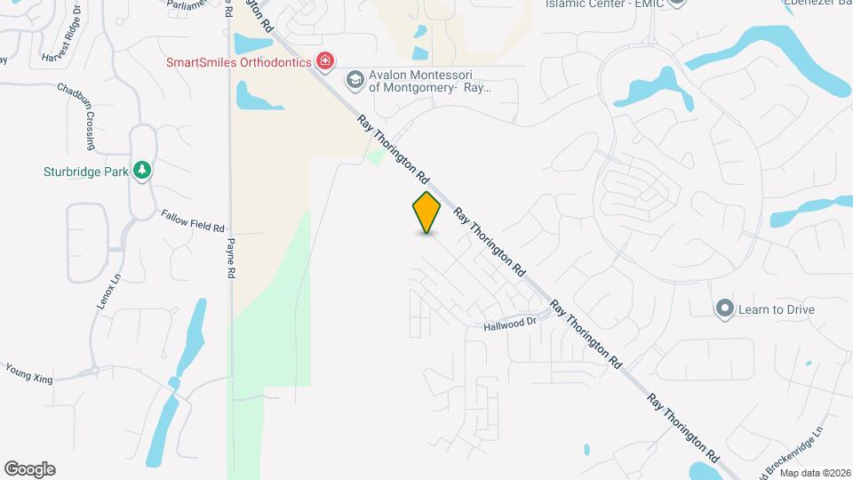 918 Hallwood Ln Map and Location Details