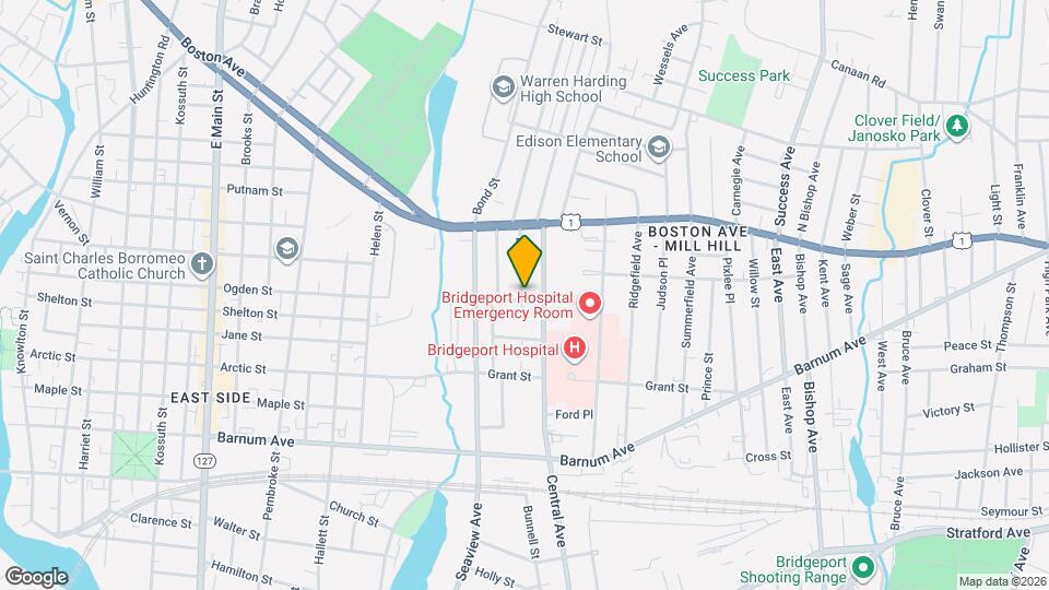 1145 Ogden St Ext Map and Location Details