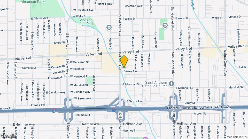 115-121 Dewey Ave Map and Location Details
