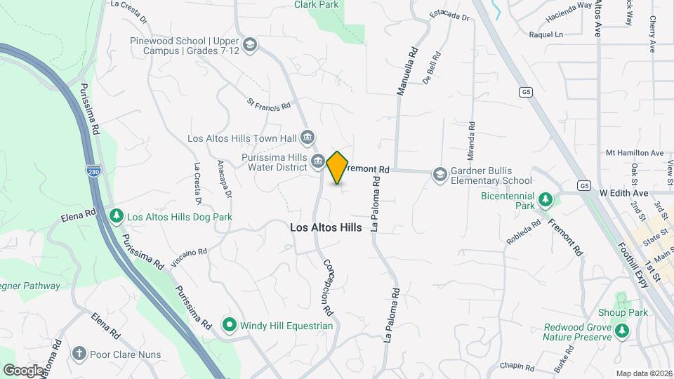 26288 Fremont Rd Map and Location Details