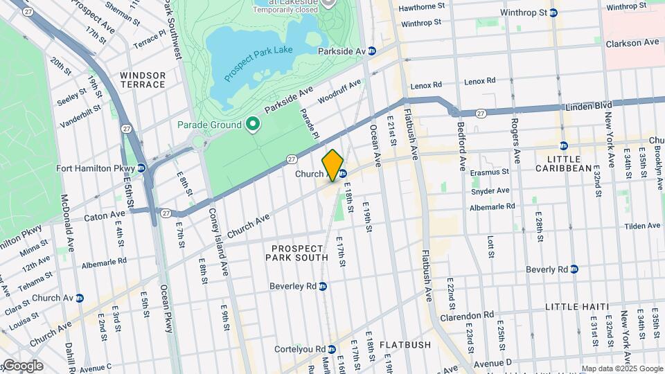 1694 Church Ave Mapa y Detalles de la Ubicación