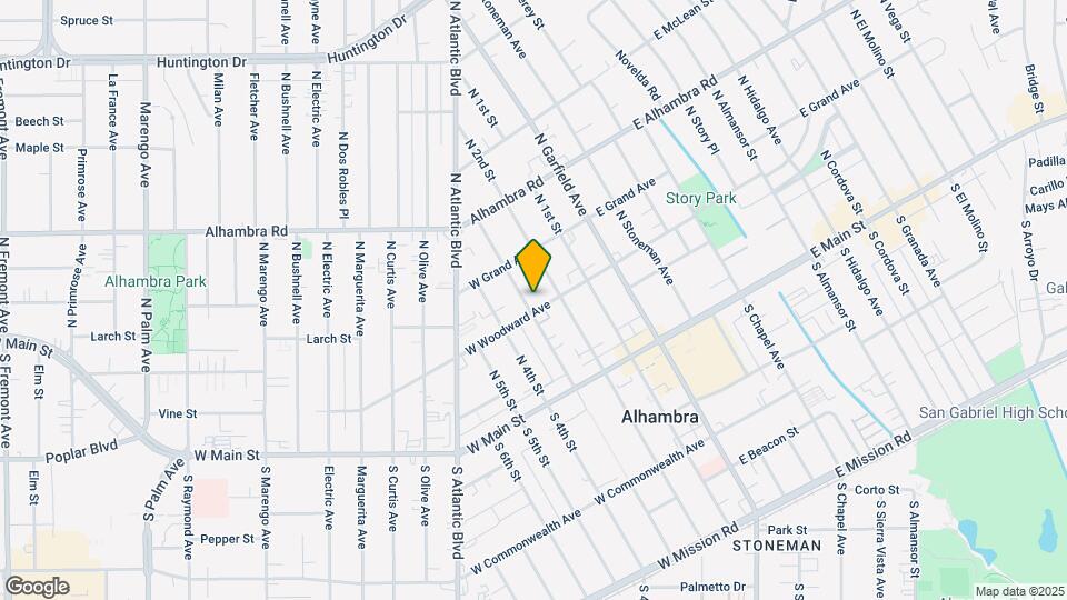 304 N 3rd St Map and Location Details