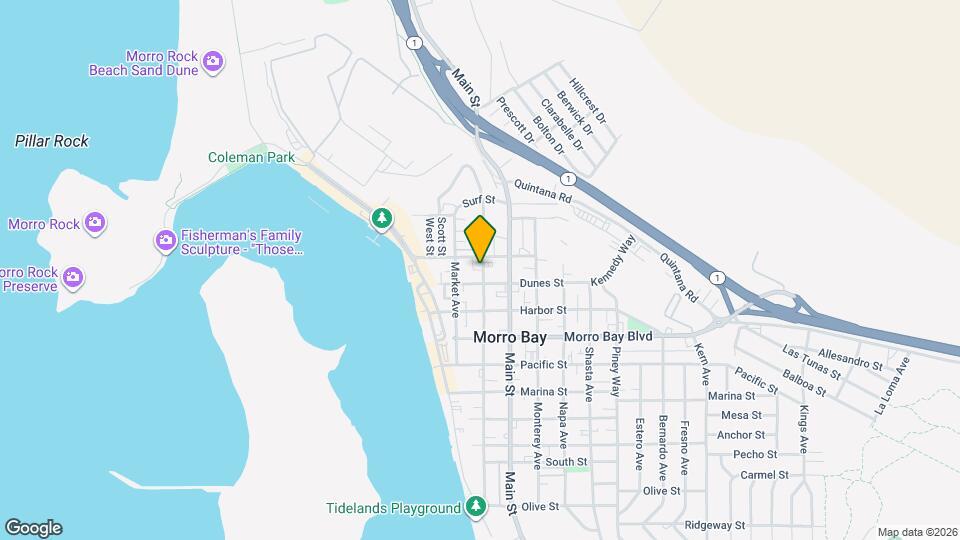 1051 Morro Ave Map and Location Details