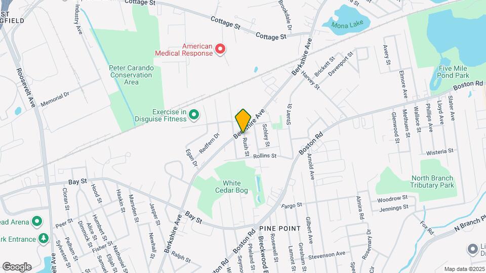 531 Berkshire Ave, Unit 3-Bedroom Apartment Mapa y Detalles de la Ubicación