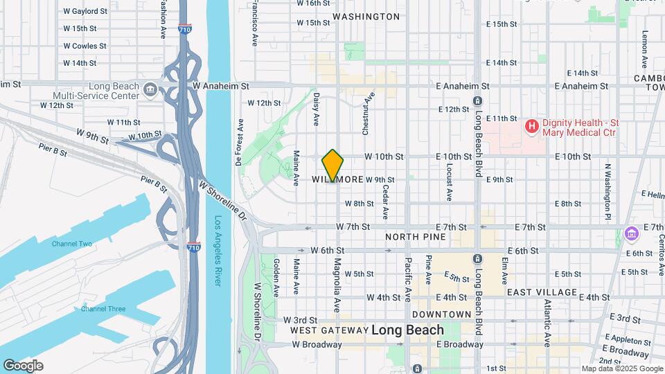 889 Magnolia Ave Mapa y Detalles de la Ubicación