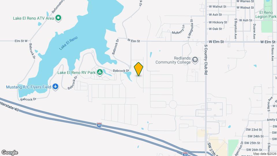 1505 Land Run Wy Map and Location Details