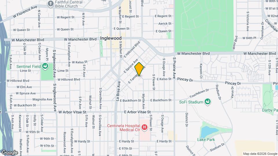 506 E Kelso St, Unit 510 Map and Location Details