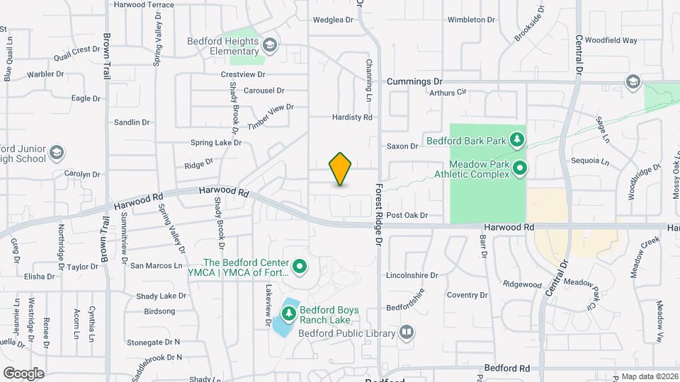 1401 Danielle Dr Map and Location Details