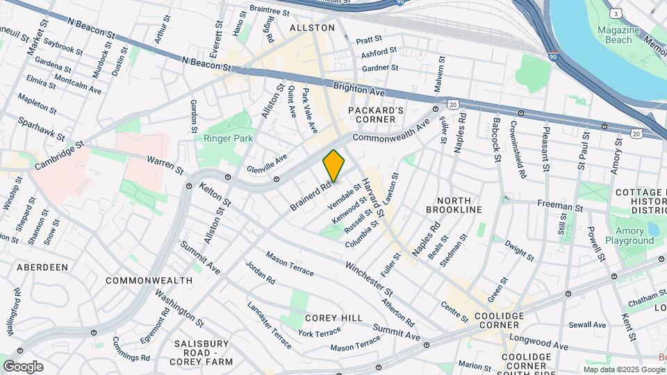 34 Brainerd Rd, Unit 2 Mapa y Detalles de la Ubicación