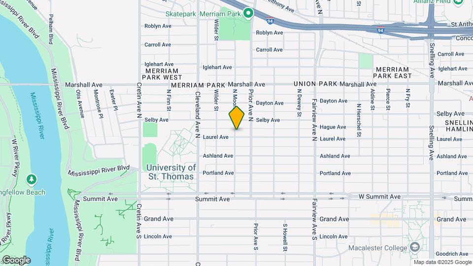 1981 Selby Ave Map and Location Details