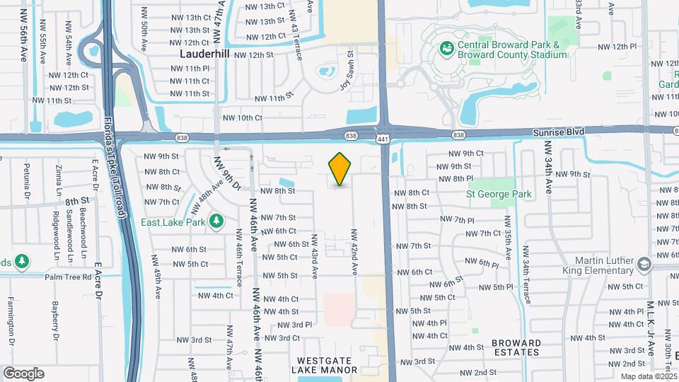 677 NW 42nd Ave Map and Location Details