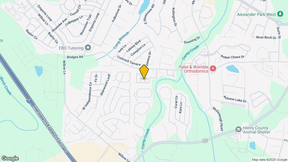 405 Kendall Ln Map and Location Details