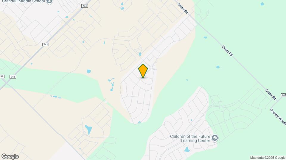 3203 Crestone Dr Map and Location Details