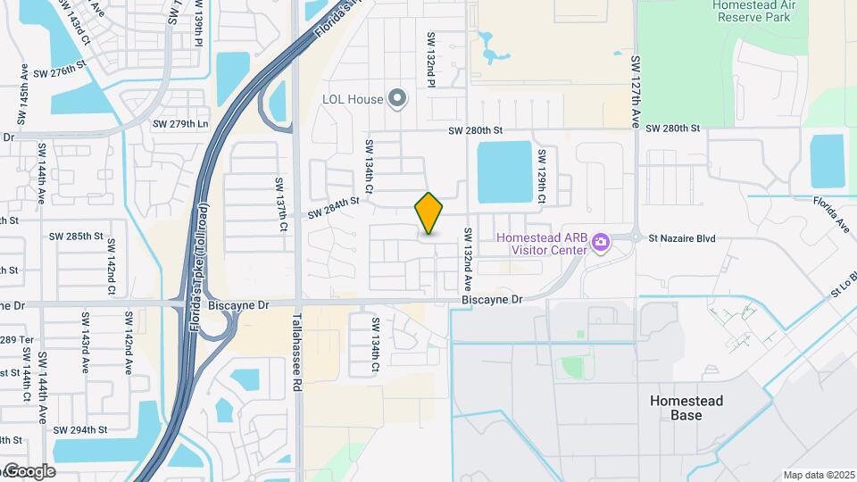 13313 SW 285th St Map and Location Details