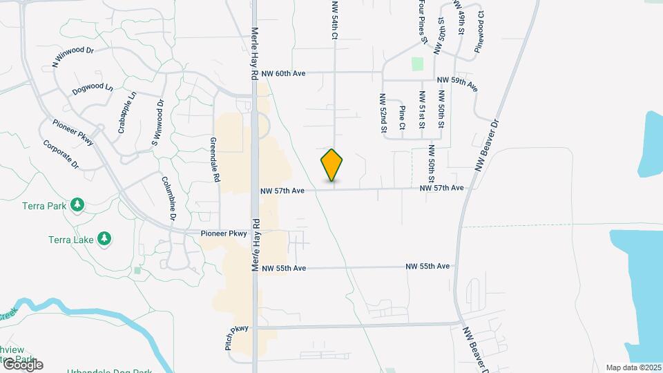 5711 NW 54th Ct Map and Location Details