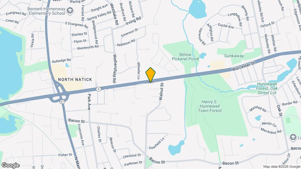 548 Worcester St Map and Location Details