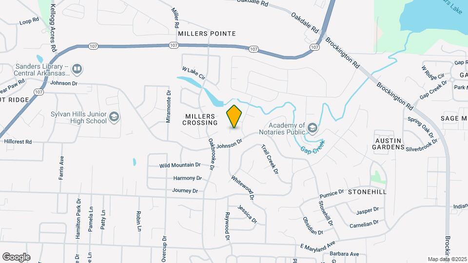 3216 Clearwater Ct Map and Location Details