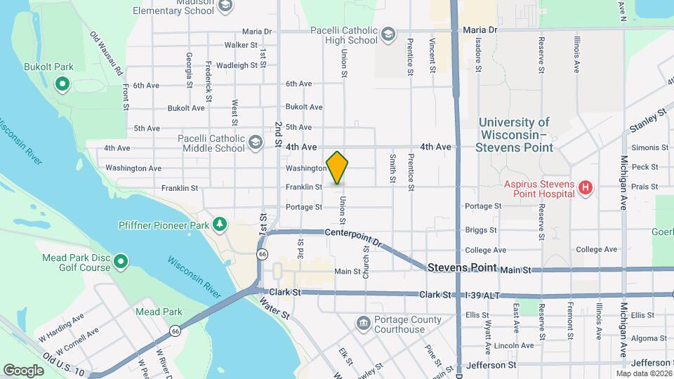 900 Union St Mapa y Detalles de la Ubicación