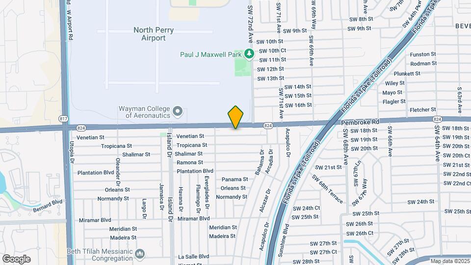 7331 Venetian St Mapa y Detalles de la Ubicación