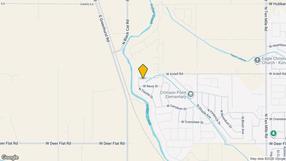 3047 W Dark Sky St Map and Location Details