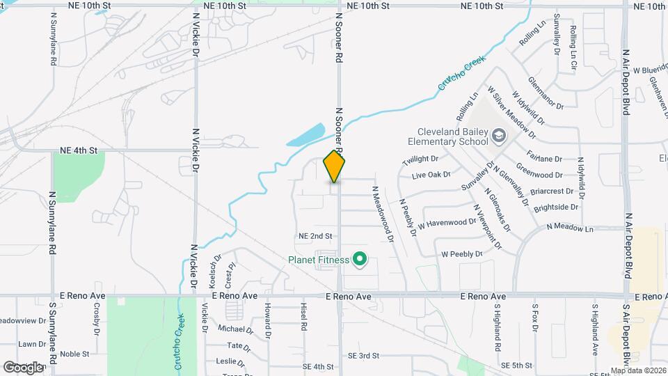 404 Eagle Creek Way Map and Location Details