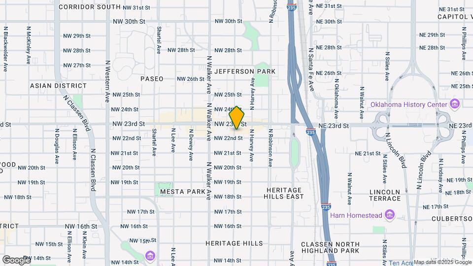 327 NW 22nd St Map and Location Details