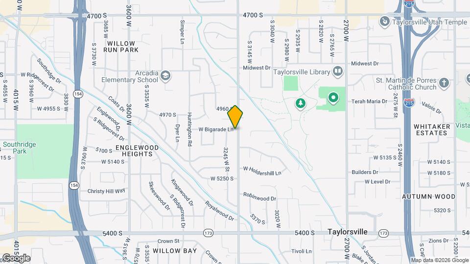 3215 W Bigarade Ln Map and Location Details