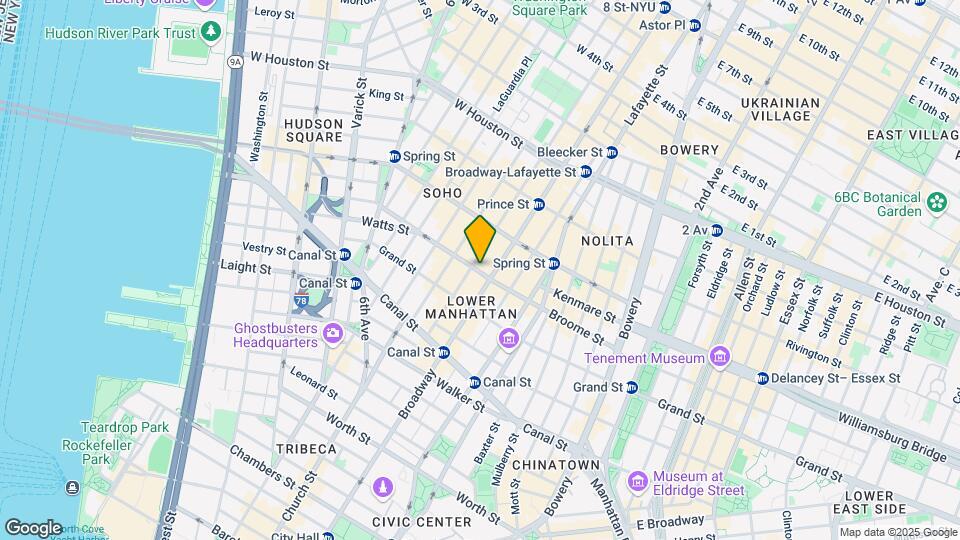 448 Broome Mapa y Detalles de la Ubicación