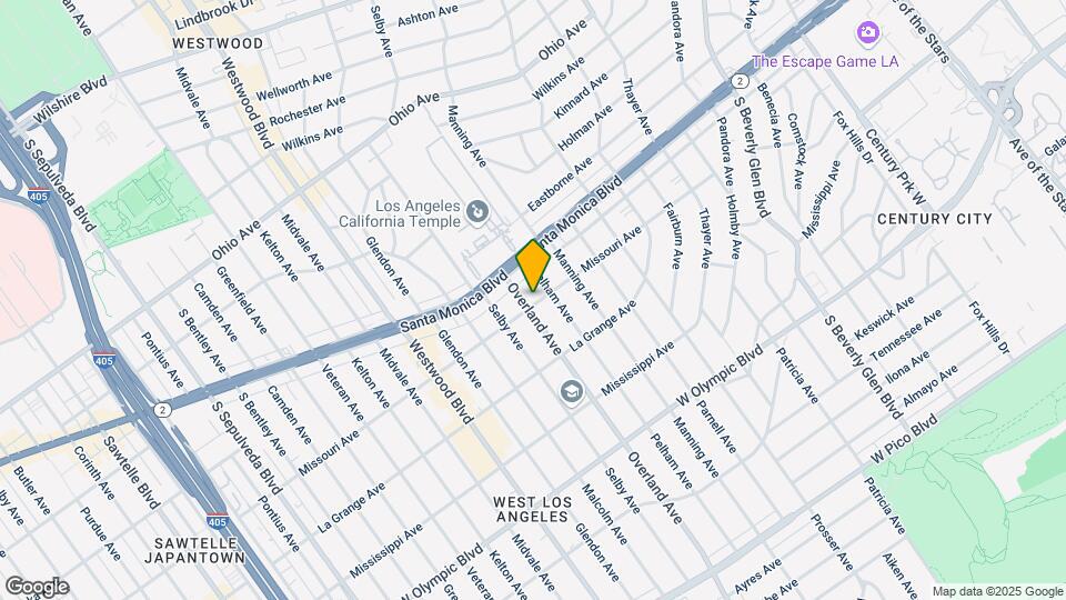 10715 Missouri Ave Mapa y Detalles de la Ubicación